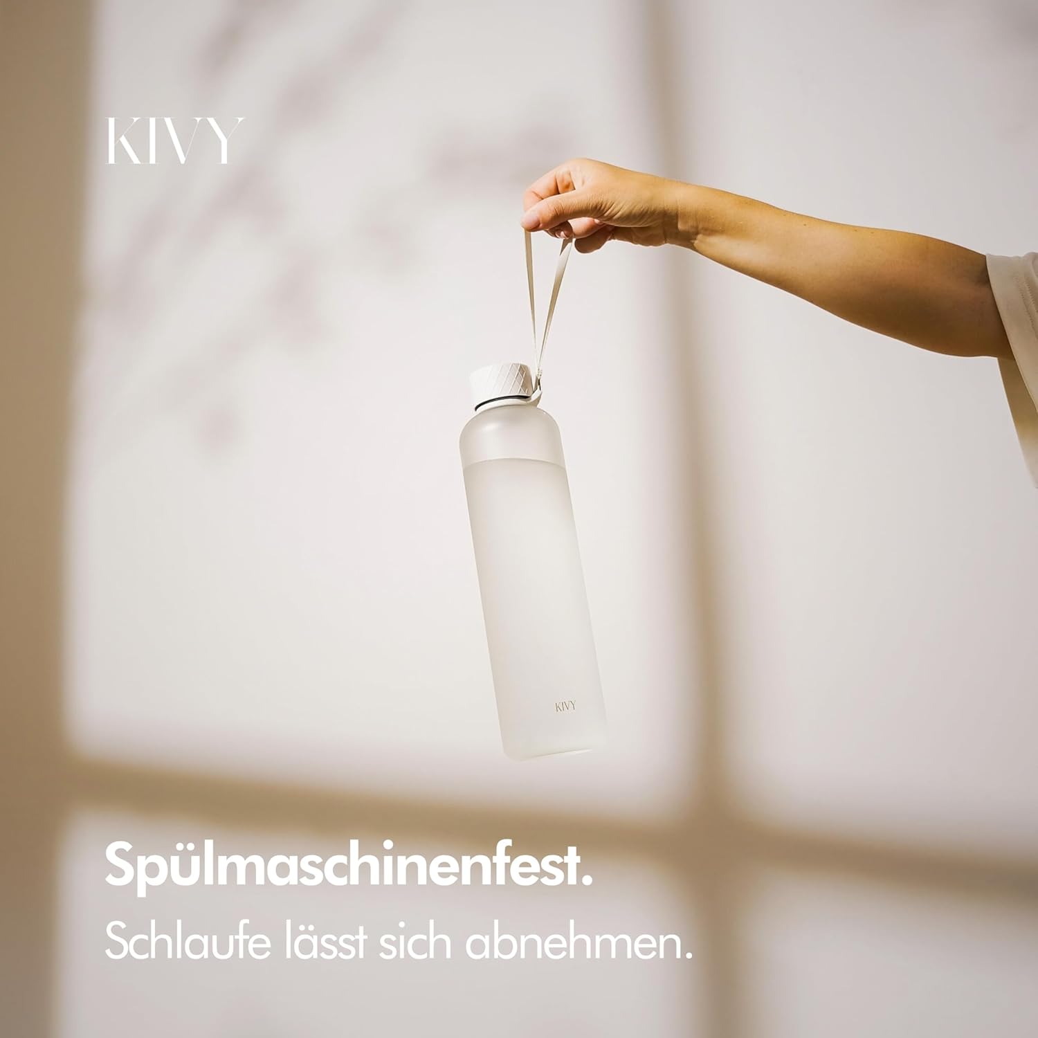 Thumbnail 2 de KIVY Tritan-Wasserflasche 1L – kohlensäurefest, auslaufsicher und spülmaschinenfest