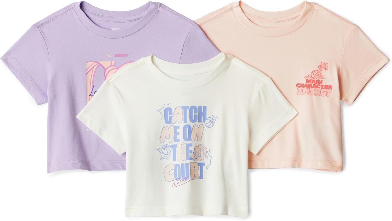 Detalle de Amazon Essentials Mädchen Kurzärmelige T-Shirts mit 100 % Baumwolle