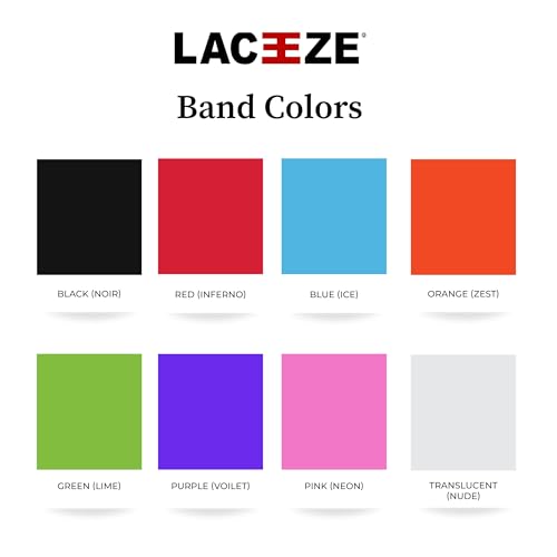 Thumbnail 7 de LACEEZE Lace Band for Football Boots (Black) – Lace Cover for Kid and Adult Shoes