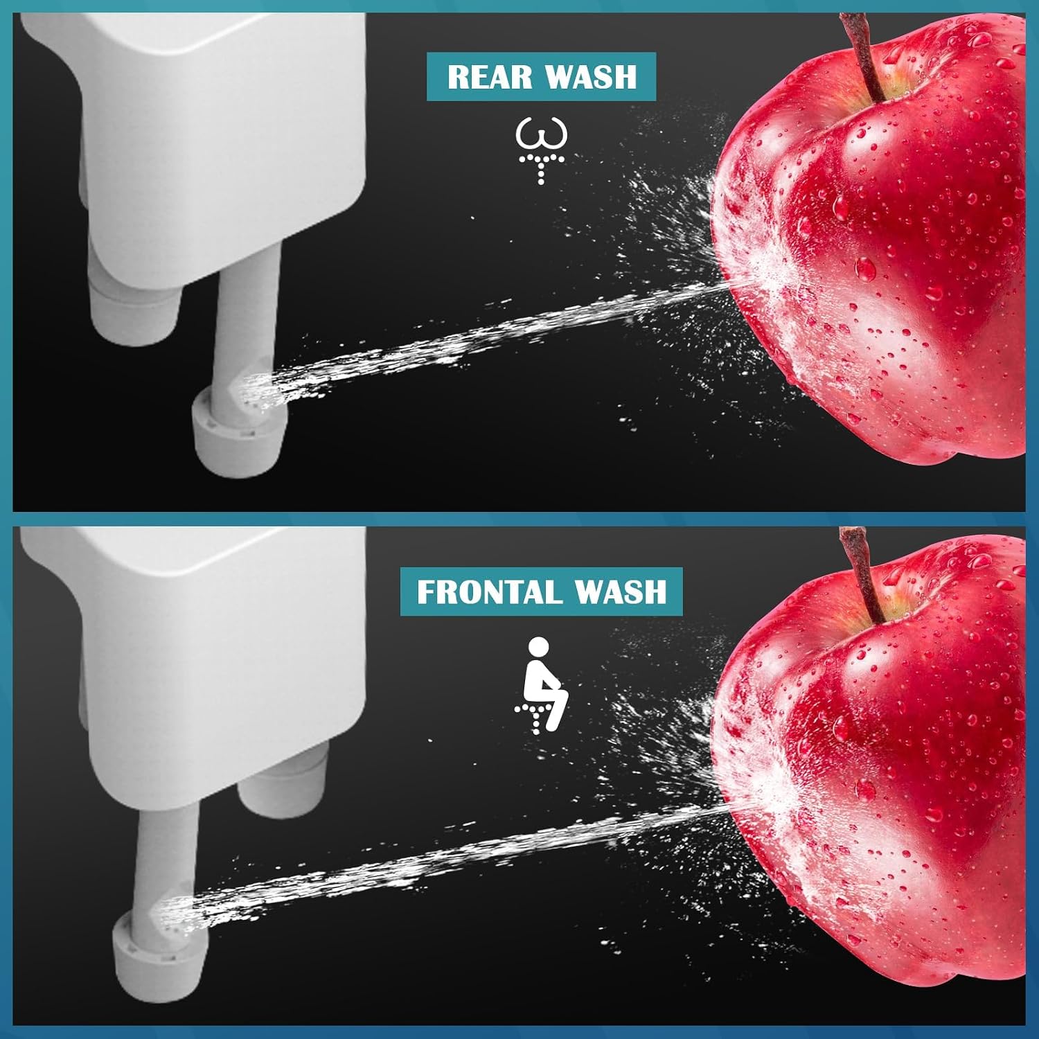 Thumbnail 2 de FASENZA FASENZA-W-1P Non-Electric Bidet Attachment with Dual Nozzles