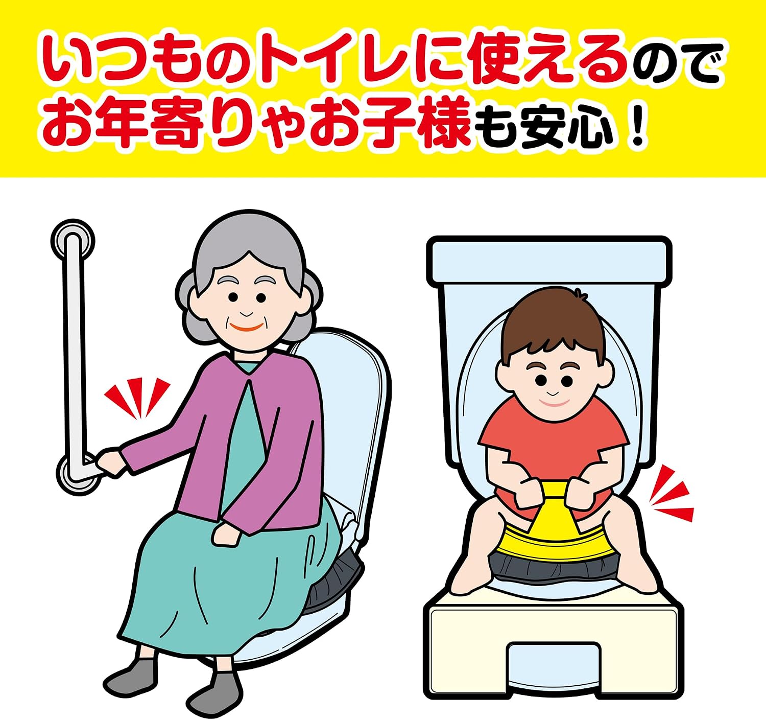 Detalle 1 de ケミカルジャパン 緊急トイレ袋 20セット 給水パッド付き・ひも付き