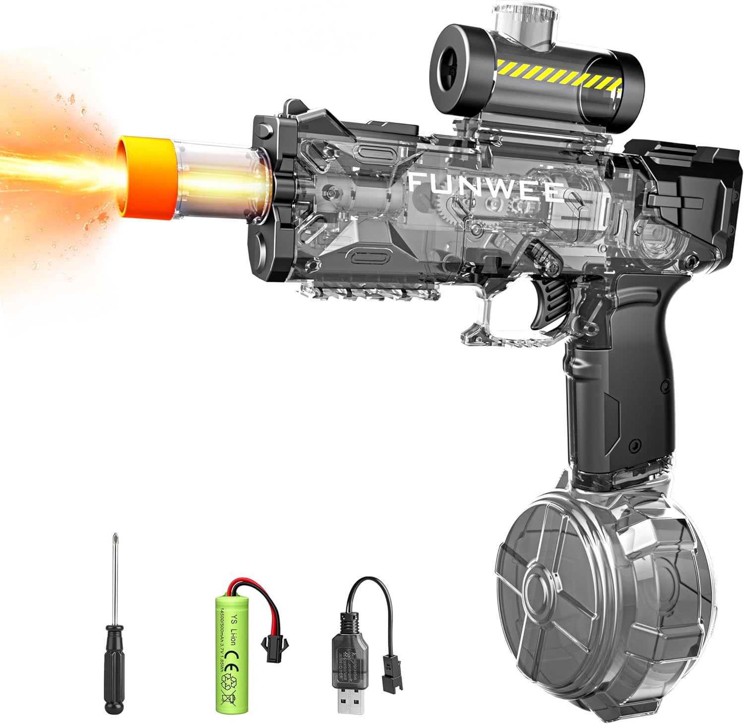 Thumbnail 6 de Funwee Electric Water Gun for Adults & Kids — Long-Range Battery-Powered Water Blaster