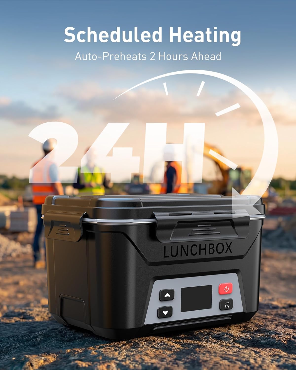 Thumbnail 2 de EAST OAK Cordless Electric Lunch Box 5.5 cups 🍱