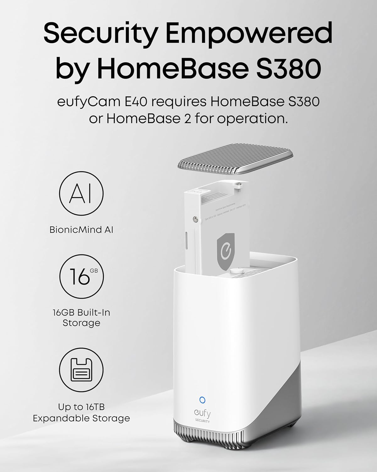 Thumbnail 5 de eufyCam E40 2-Cam Kit with HomeBase