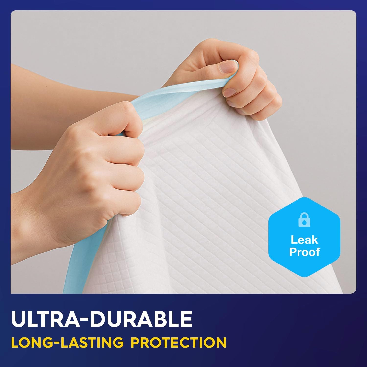 Detalle de 50 x PULP Incontinence Underpads XXXL 36" x 36" – Ultra-Absorbent Disposable Bed Pads
