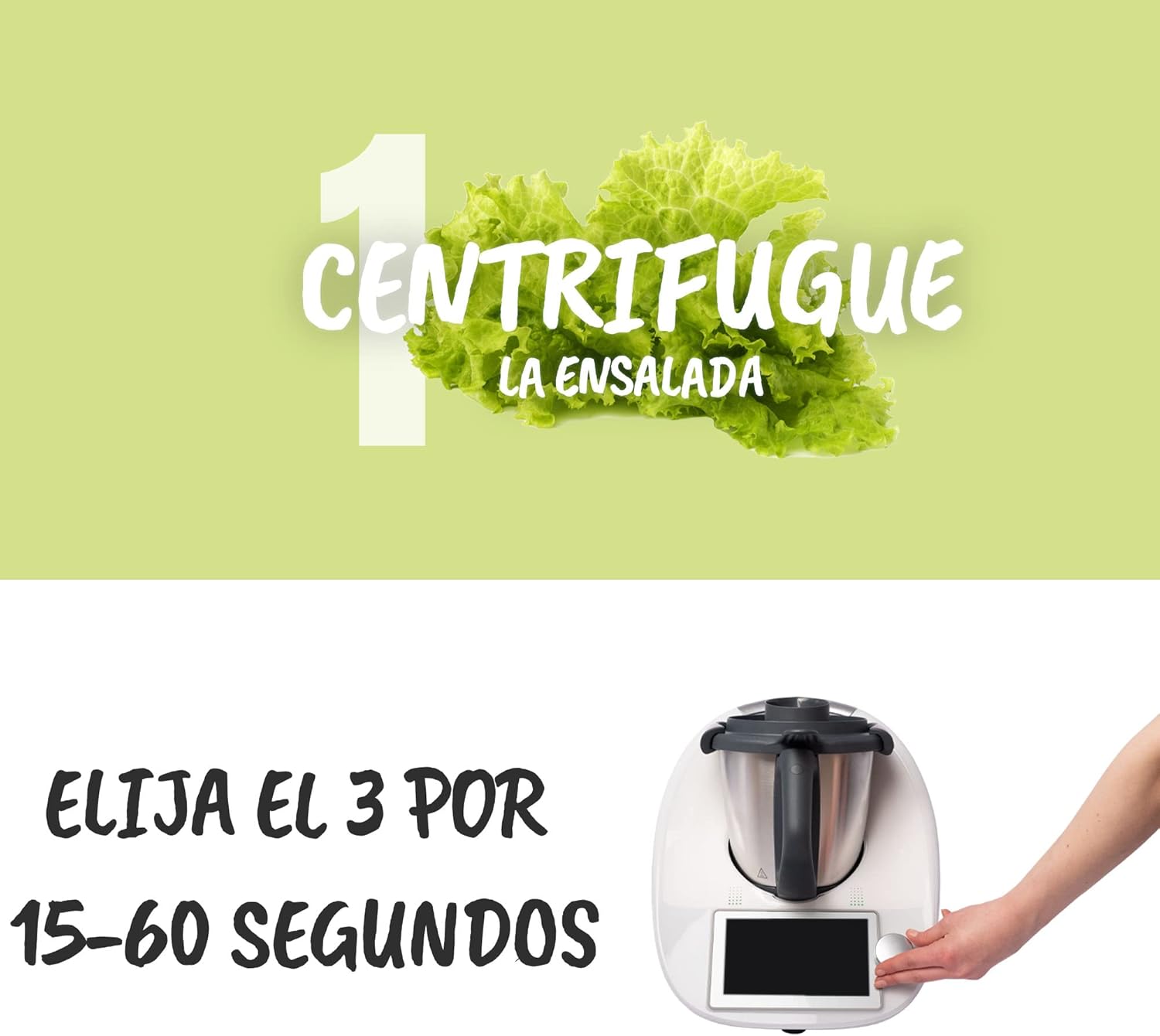 Thumbnail 1 de MixFino Accesorios Thermomix TM6 – Exprimidor de Vapor 🍋