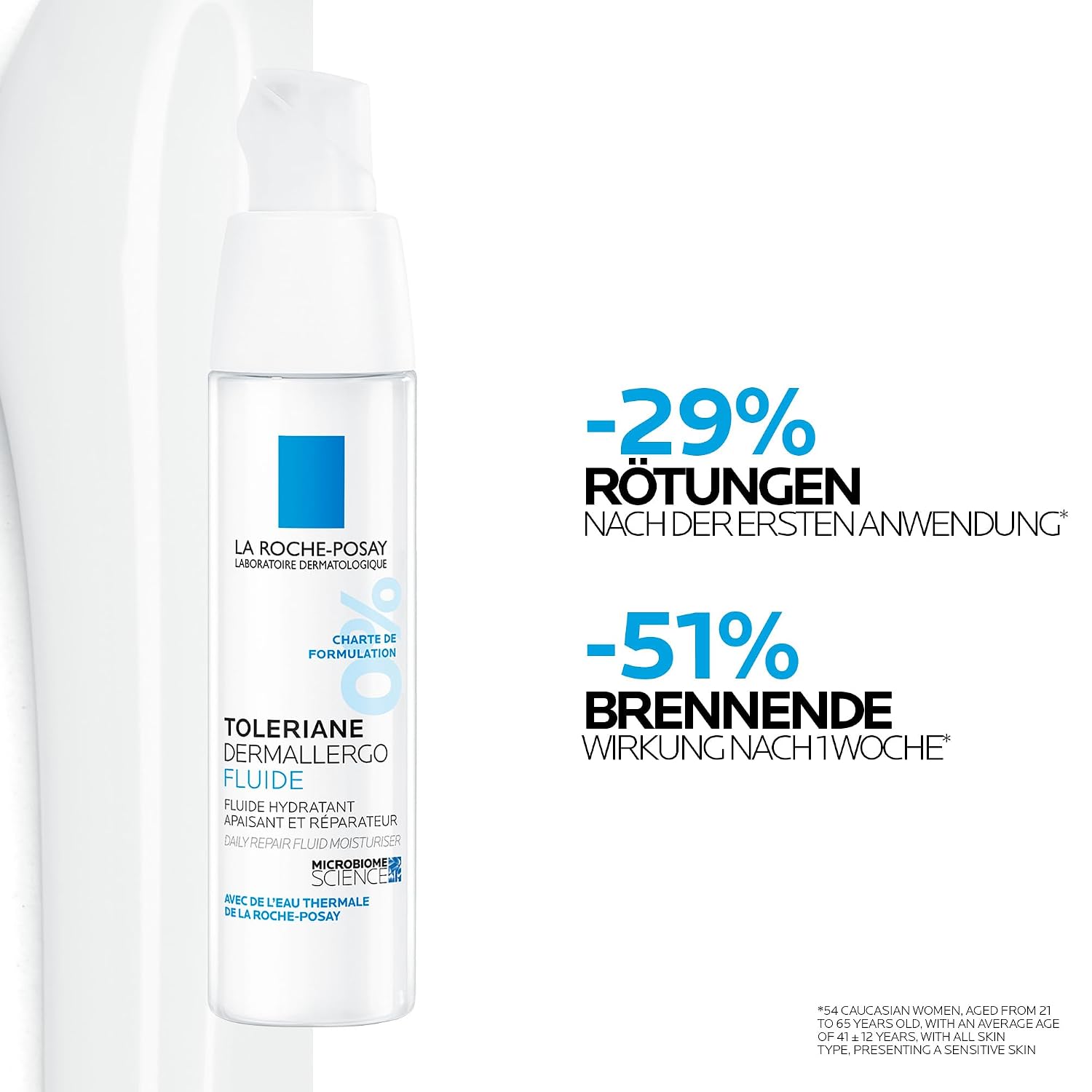 Thumbnail 6 de La Roche-Posay Toleriane Dermallergo regenerierendes Gesichtsfluid für empfindliche, zu Allergien neigende Haut (40 ml)