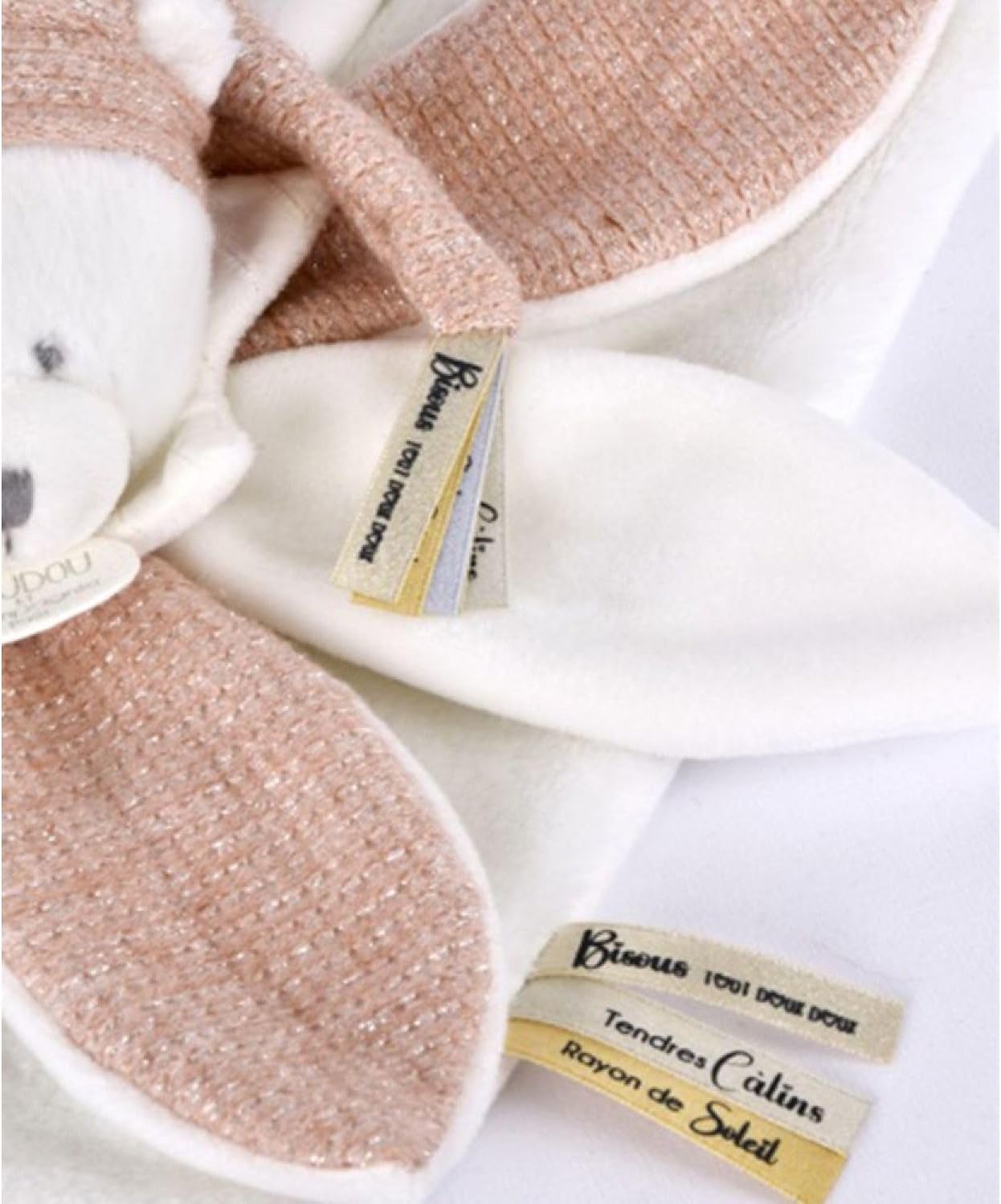 Detalle de DOUDOU ET COMPAGNIE Ours Rose 25 Ans