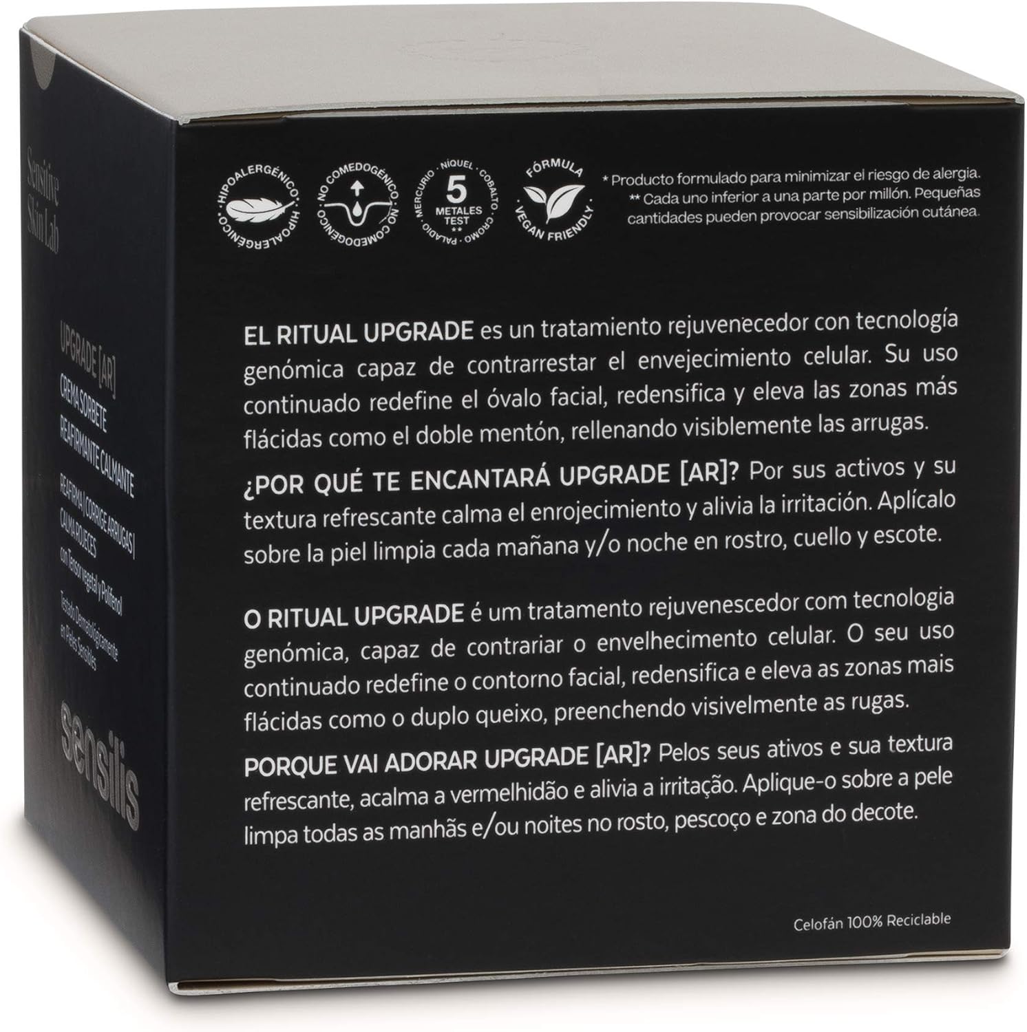 Thumbnail 6 de Sensilis Upgrade AR – Crème raffermissante, lissante et anti-rougeurs pour peaux sensibles (50 ml)