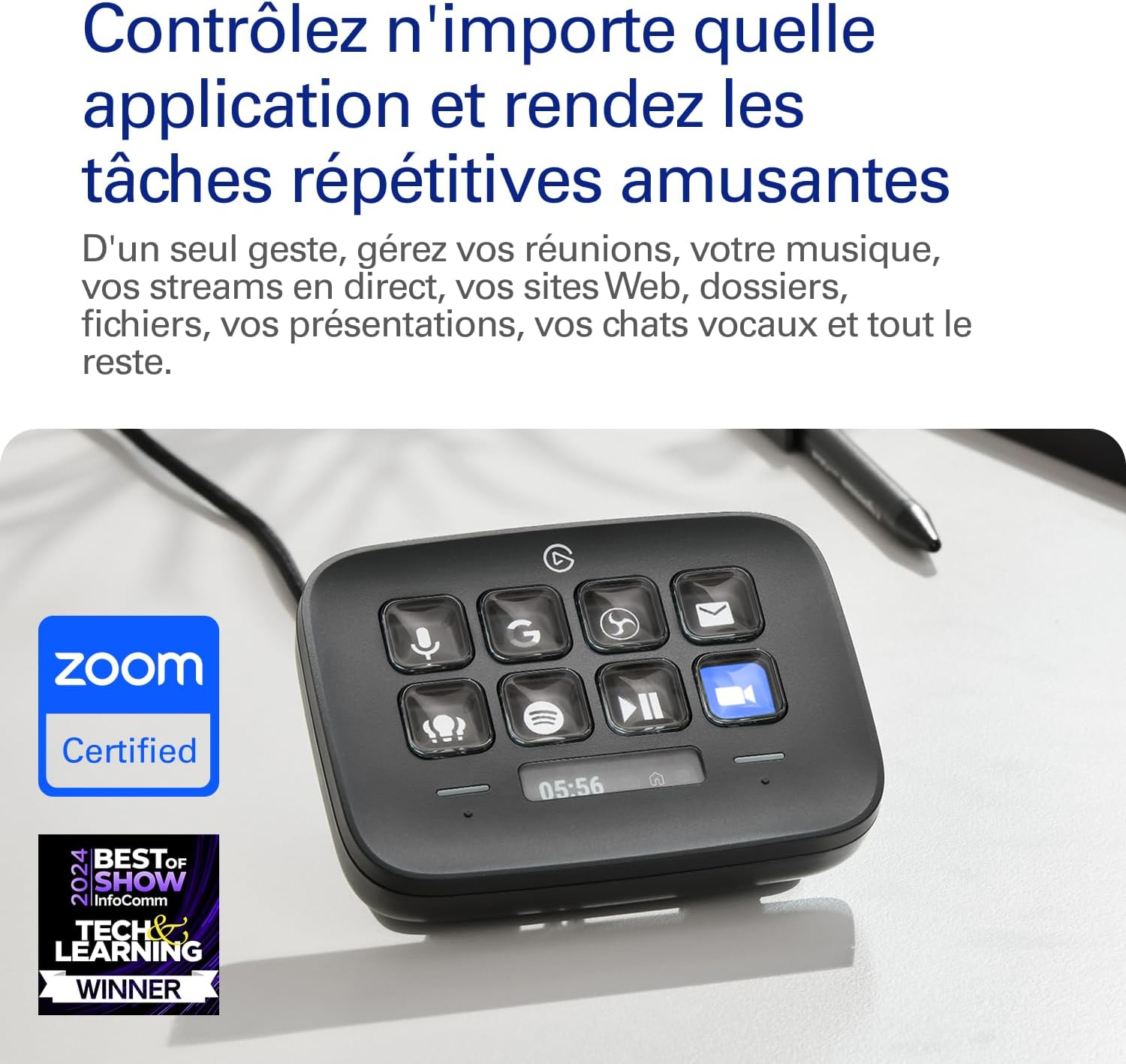 Detalle 2 de Elgato Stream Deck Neo, 8 touches ⚙