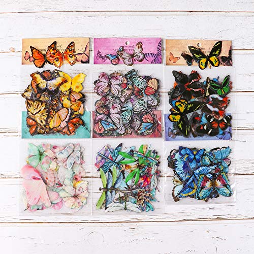 Thumbnail 6 de Knaid Butterfly Dragonfly Stickers 240 pieces 🎨
