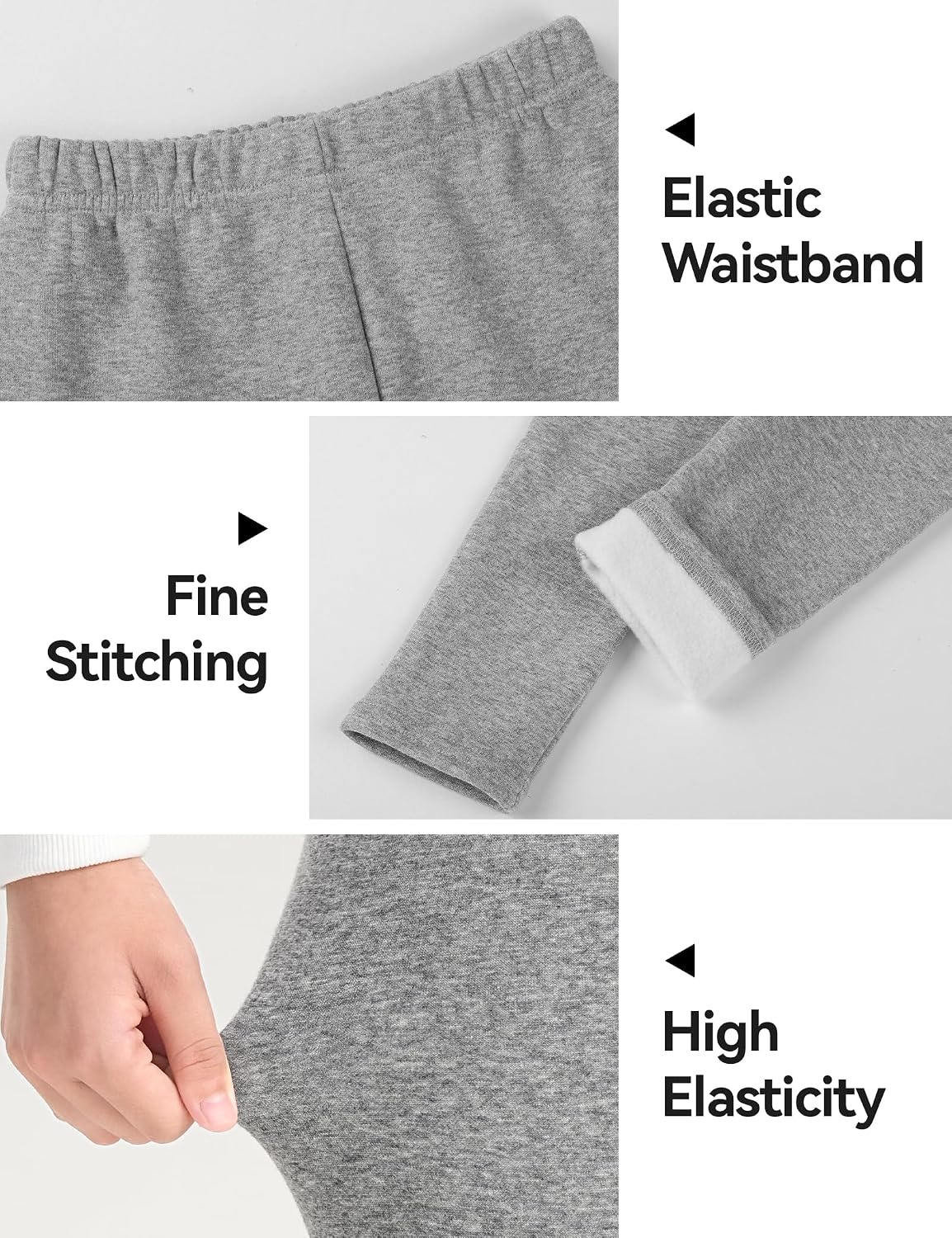 Thumbnail 6 de KEREDA Girls’ Fleece-Lined Leggings, Ages 3–14