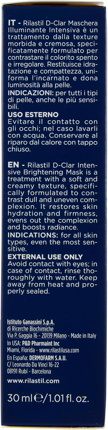 Detalle 2 de Rilastil D-Clar maschera illuminante 30 ml