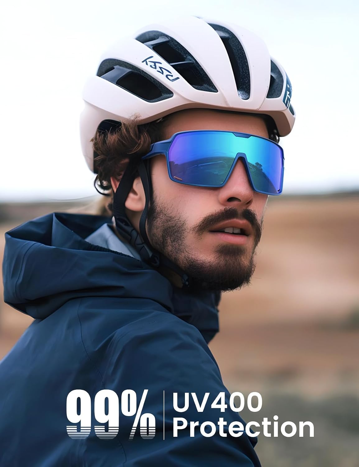 Detalle 2 de Lamicall Polarized Cycling Sunglasses 29g TR90 UV400