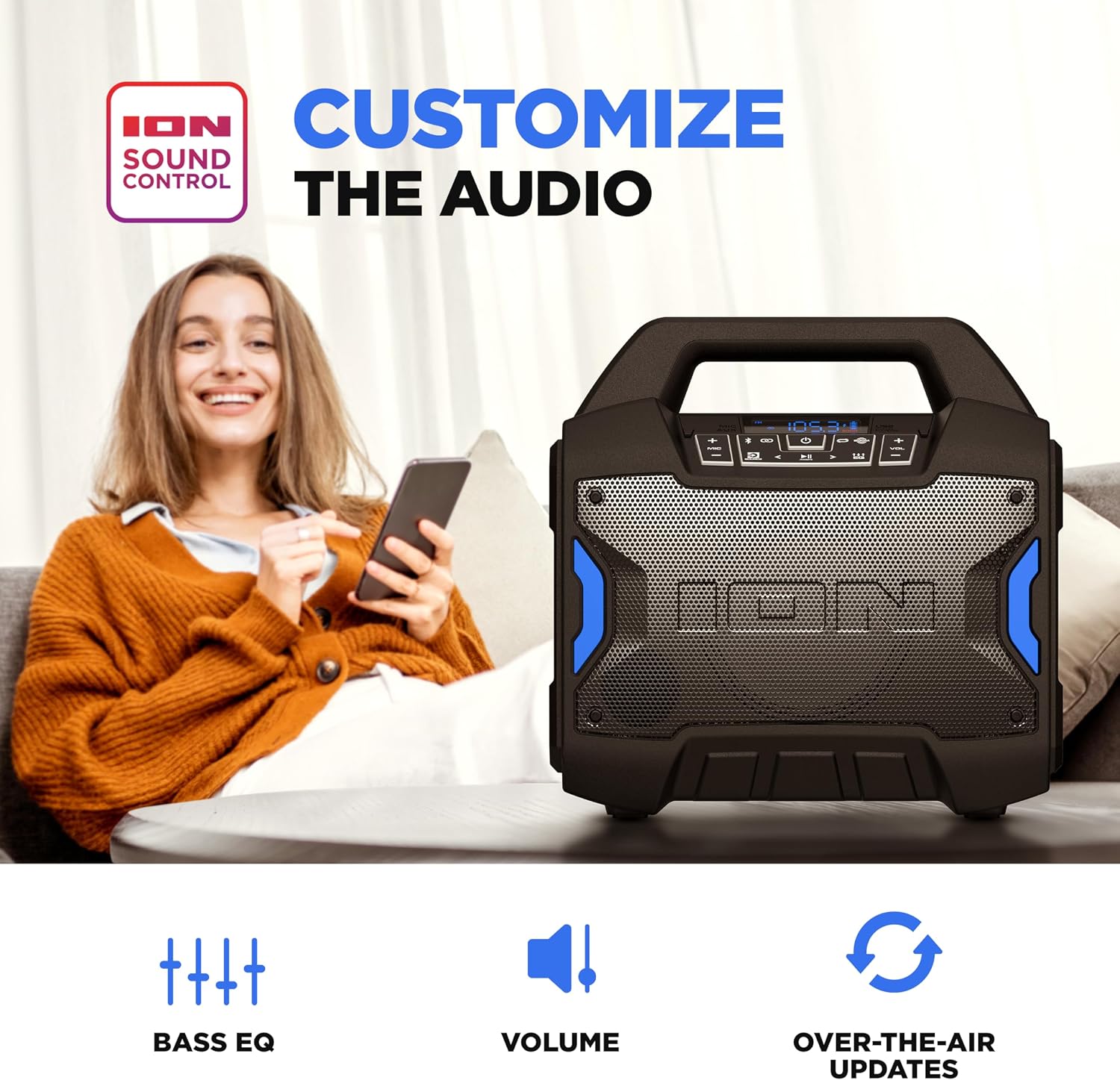 Thumbnail 4 de ION Tailgater Boom 60W Portable Speaker