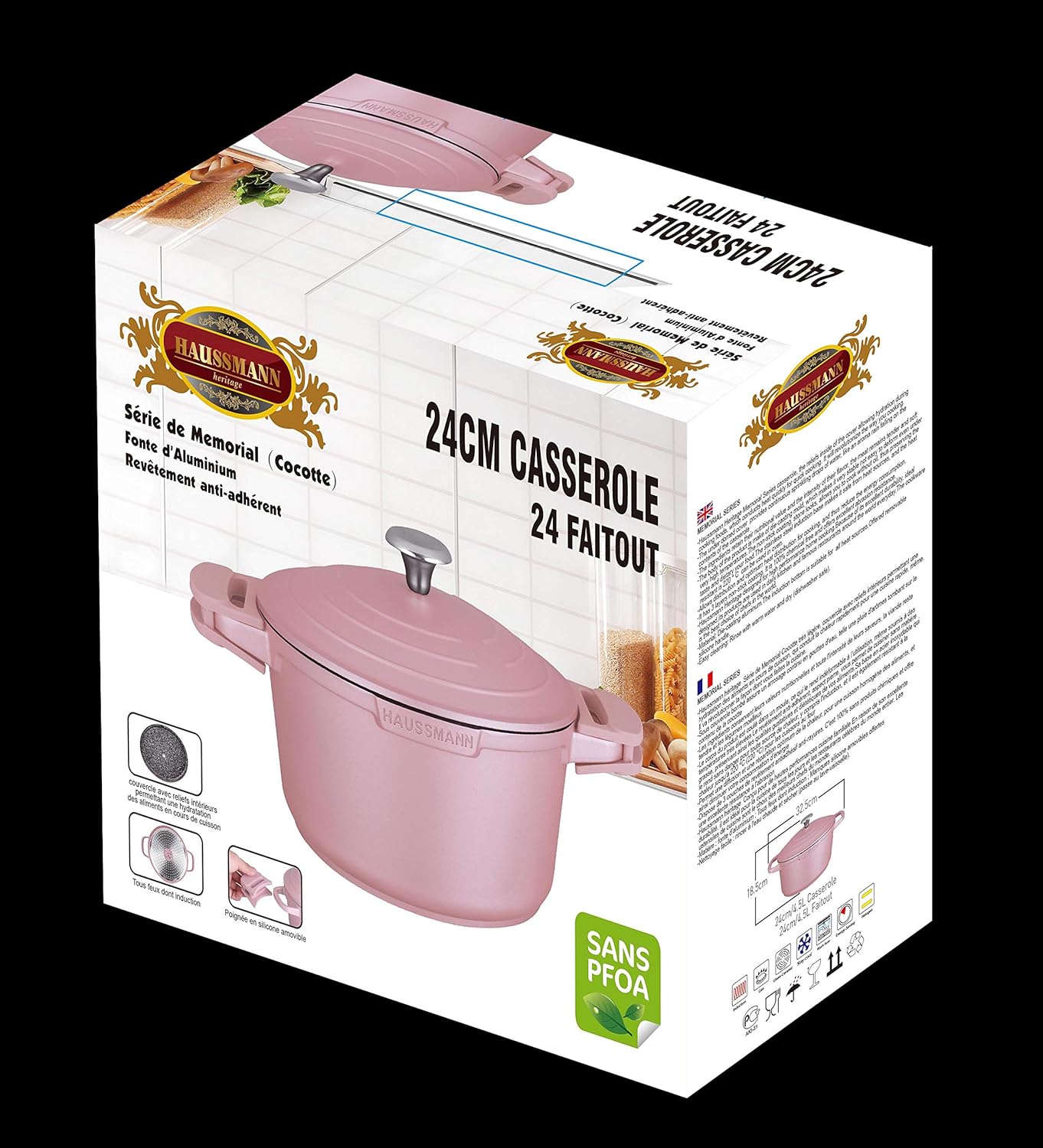 Detalle de Haussmann Héritage 15 pièces batterie cuisine