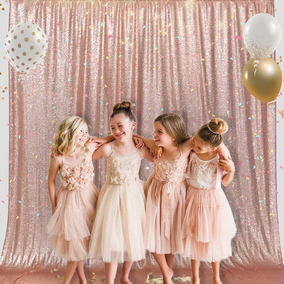 Thumbnail 5 de PartyDelight Sequin Backdrop 8x8ft