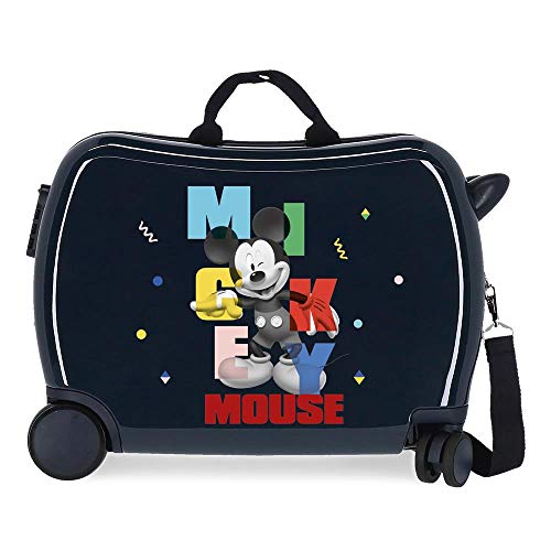 Detalle de Disney Mickey´S Party maleta 34L rígida 50x38x20 cm