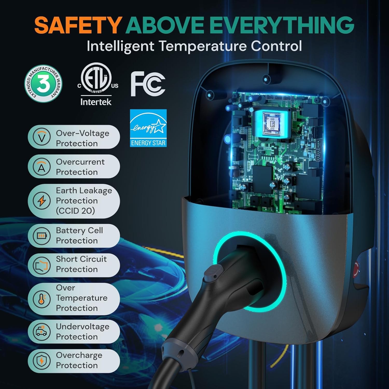 Thumbnail 5 de NexCyber Level 2 48A EV Charger