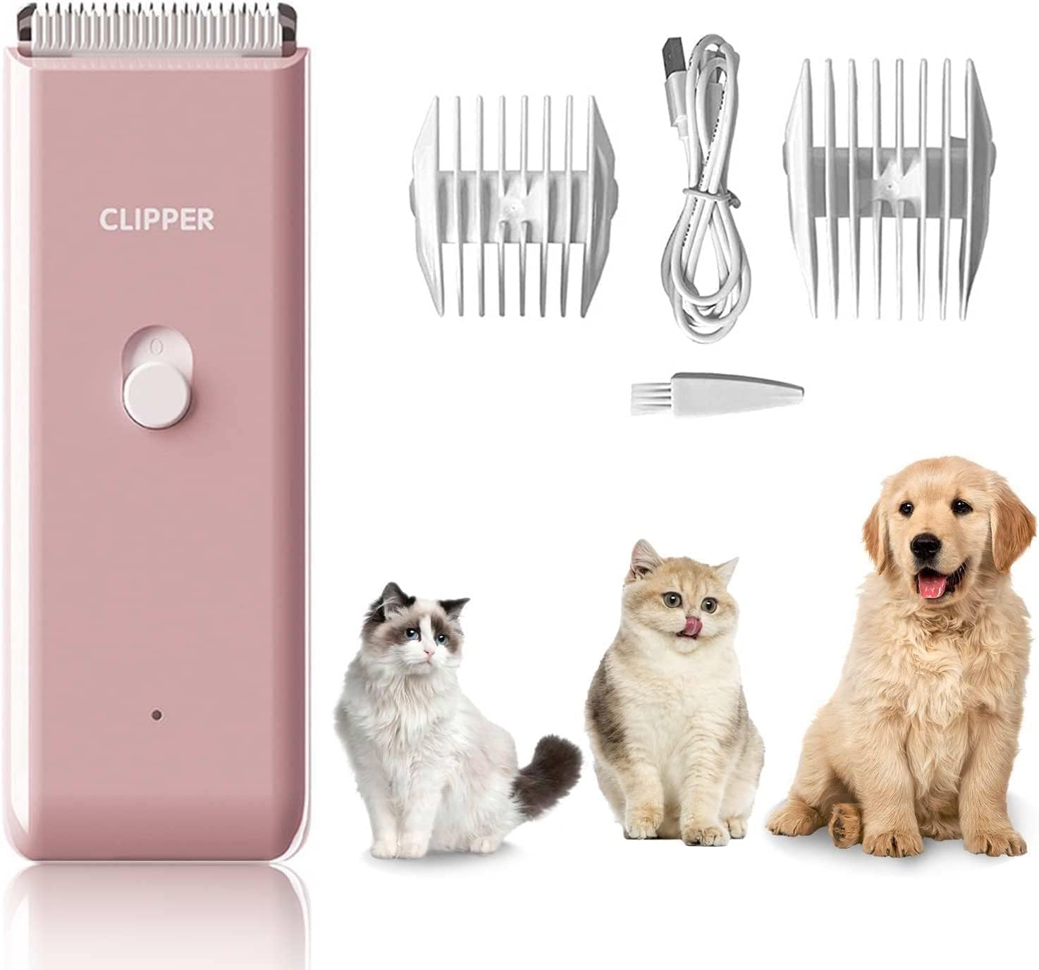 Detalle de Dog Clippers Pet Grooming Kit Low Noise