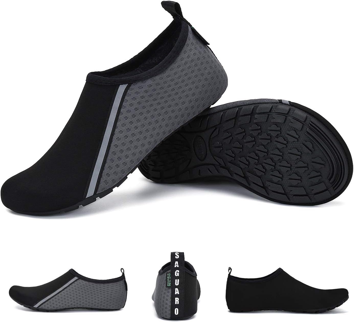 Thumbnail 6 de SAGUARO Unisex Badeschuhe & Schwimmschuhe mit rutschfester Gummisohle (37–47)