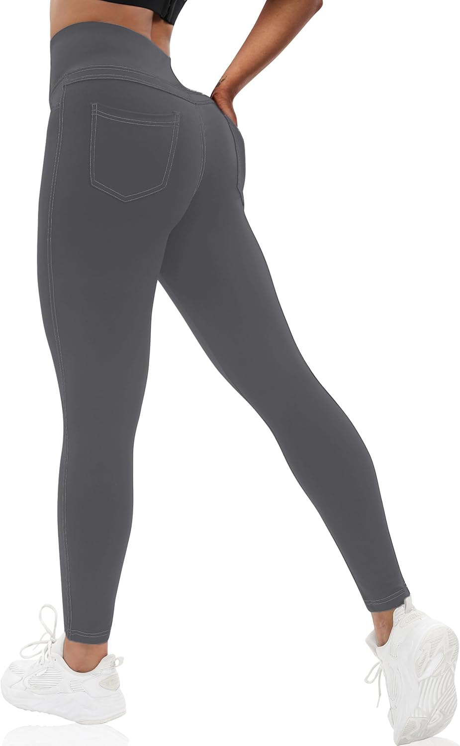 Thumbnail 6 de VOOVEEYA Women's Leggings, High-Waisted