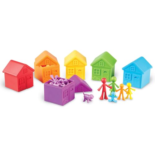 Thumbnail 1 de Learning Resources Mi Vecindario de Clasificación — 6 casitas y 36 figuras 🧩
