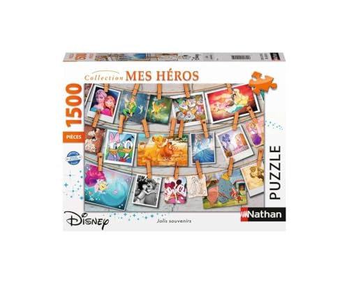 Detalle de Ravensburger Nathan Disney Classic Puzzle para adulto 1.200 piezas 🧩
