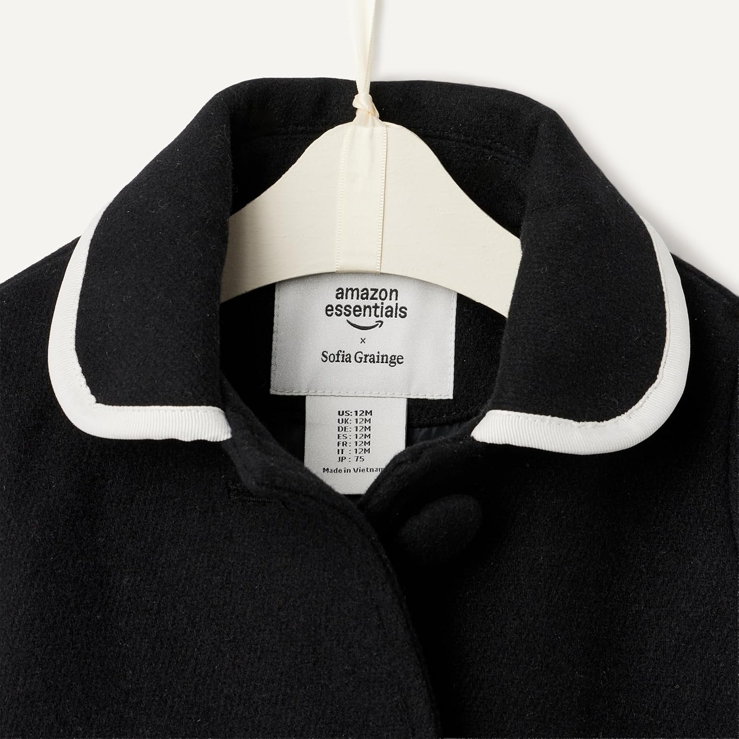 Thumbnail 3 de Amazon Essentials x Sofia Grainge toddlers and baby girls’ wool blend coat