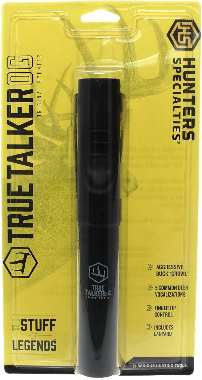 Detalle 1 de Hunters Specialties HS-100145 True Talker OG Deer Call, Five Vocalizations