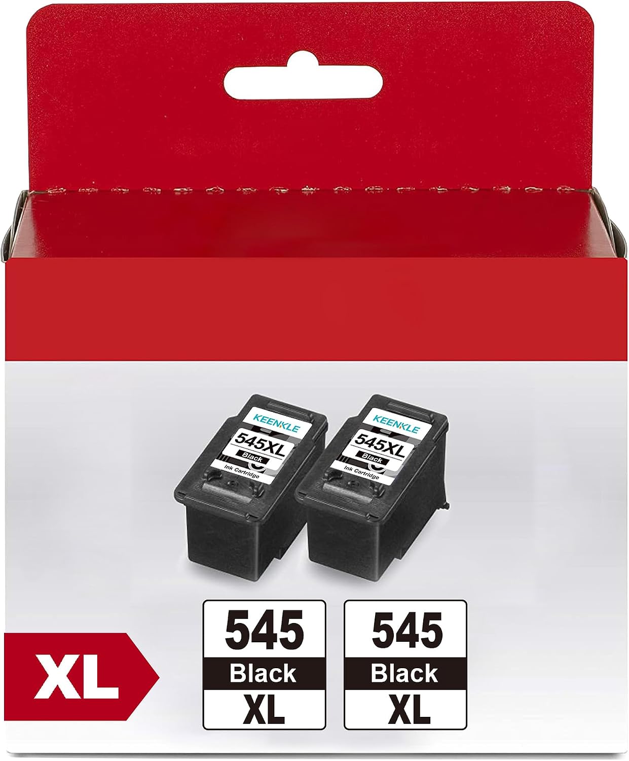 Detalle de PG-545XL / 545 XL Schwarz Druckerpatronen (2er-Pack) für Canon Pixma & iP-Modelle