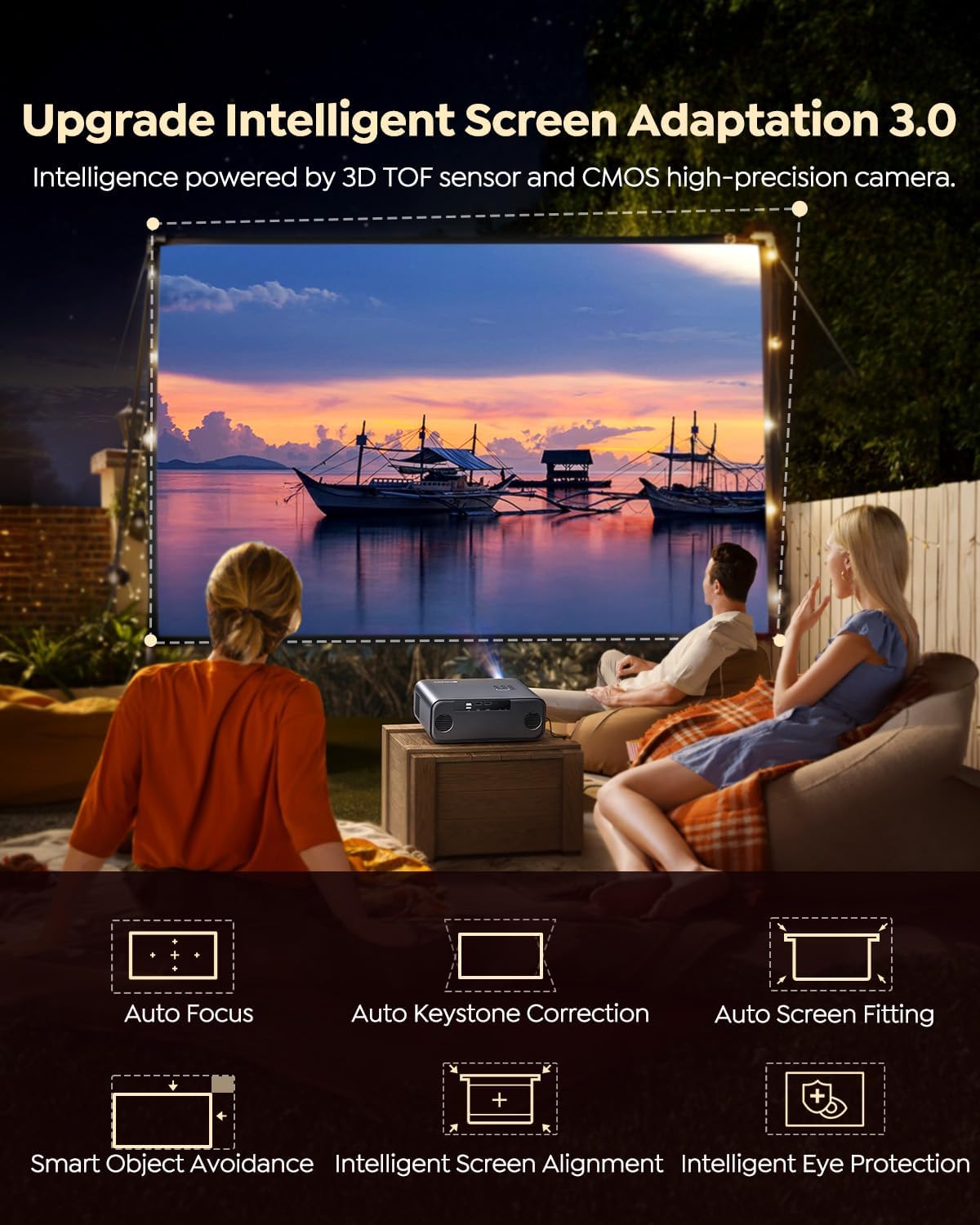 Thumbnail 4 de Netflix Officially Smart 4K Projector 1200 ANSI