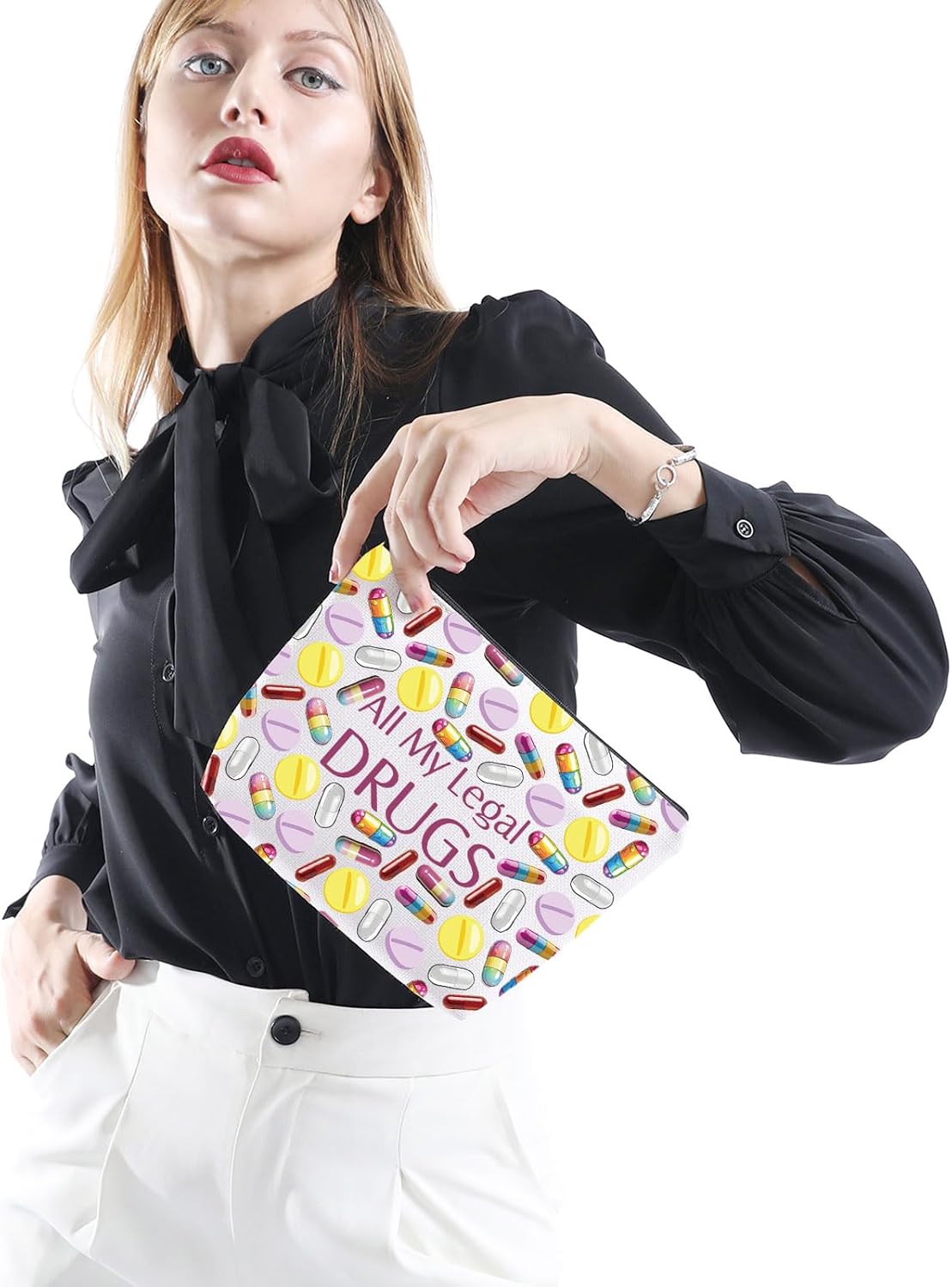 Detalle de Merch pouch All My Legal Drug 23cm bag