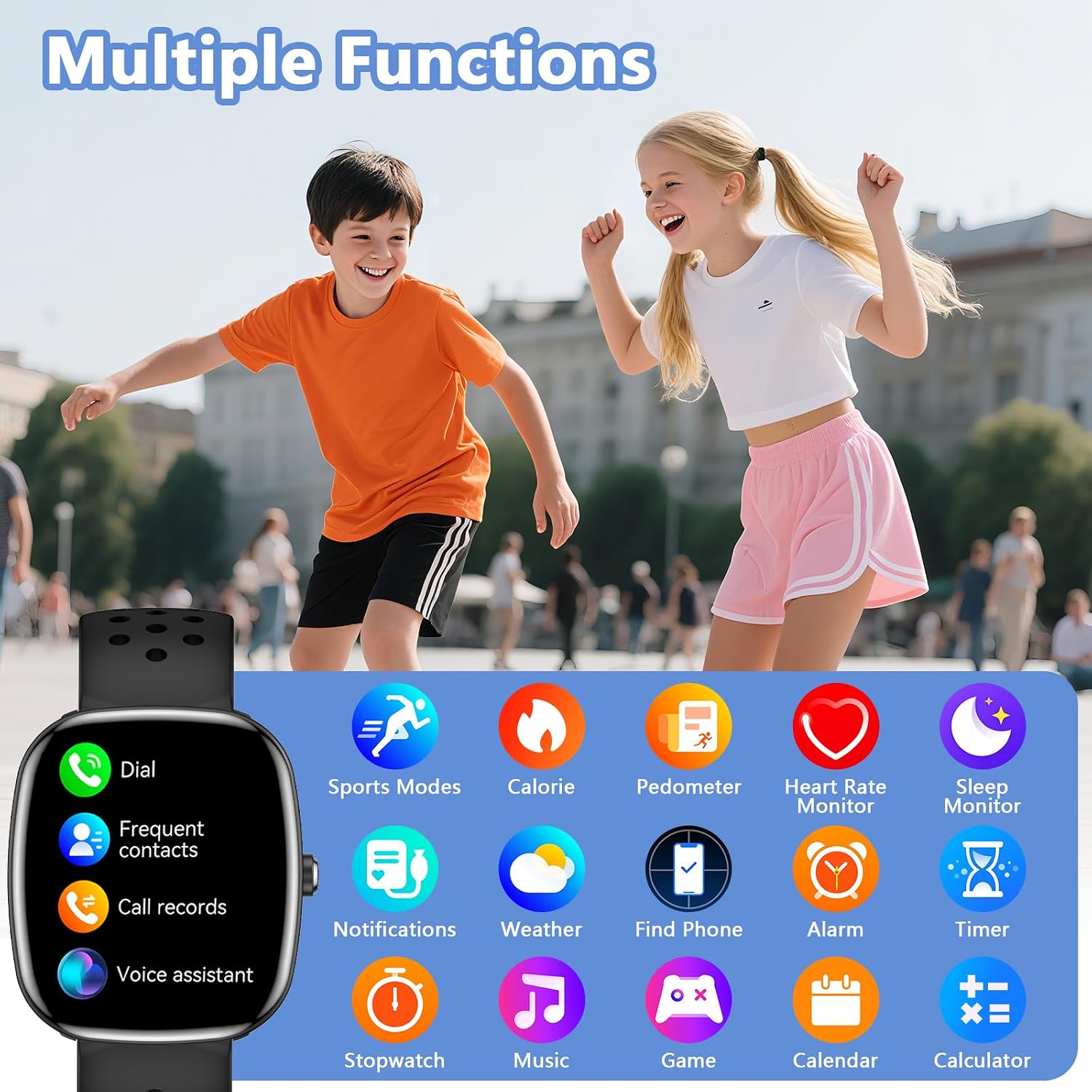 Detalle 2 de Kids Smart Watch 100 Sport Modes