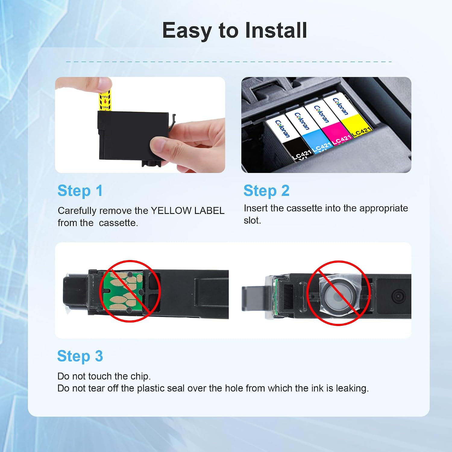 Thumbnail 5 de Coloran LC421XL 4‑Pack ink cartridges