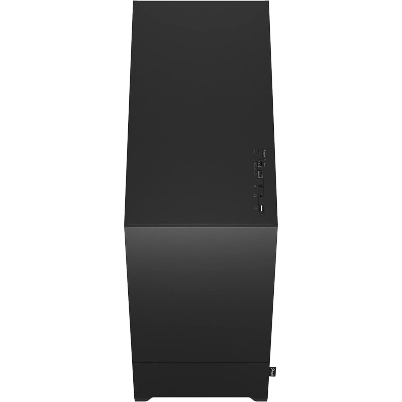 Detalle 2 de Fractal Design Pop Silent TG Clear Tint: Panel lateral de cristal templado negro para PC