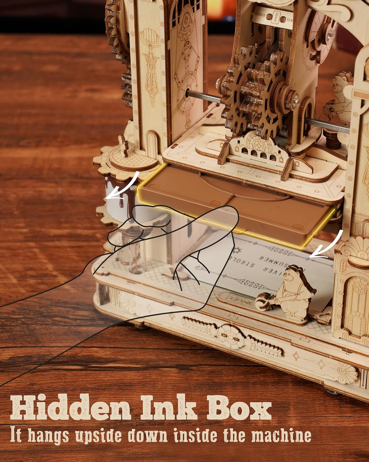 Thumbnail 6 de ROKR LK602 Puzzle 3D Madera Printing Press