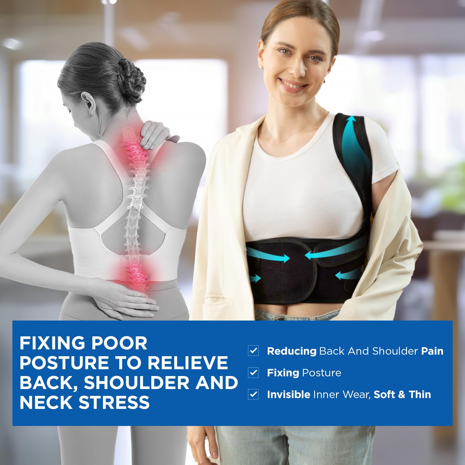Thumbnail 6 de Vicorrect Posture Corrector Medium