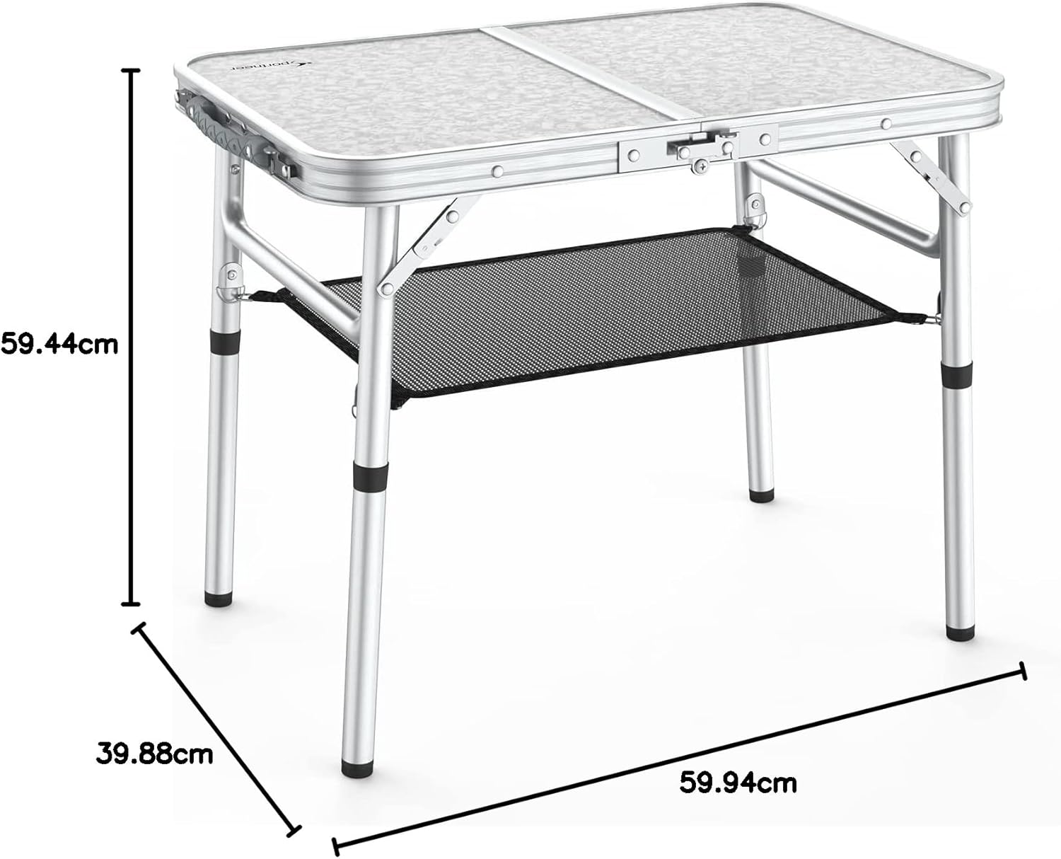 Detalle de Sportneer Folding Camping Table 23.6" x 15.7" ⛺