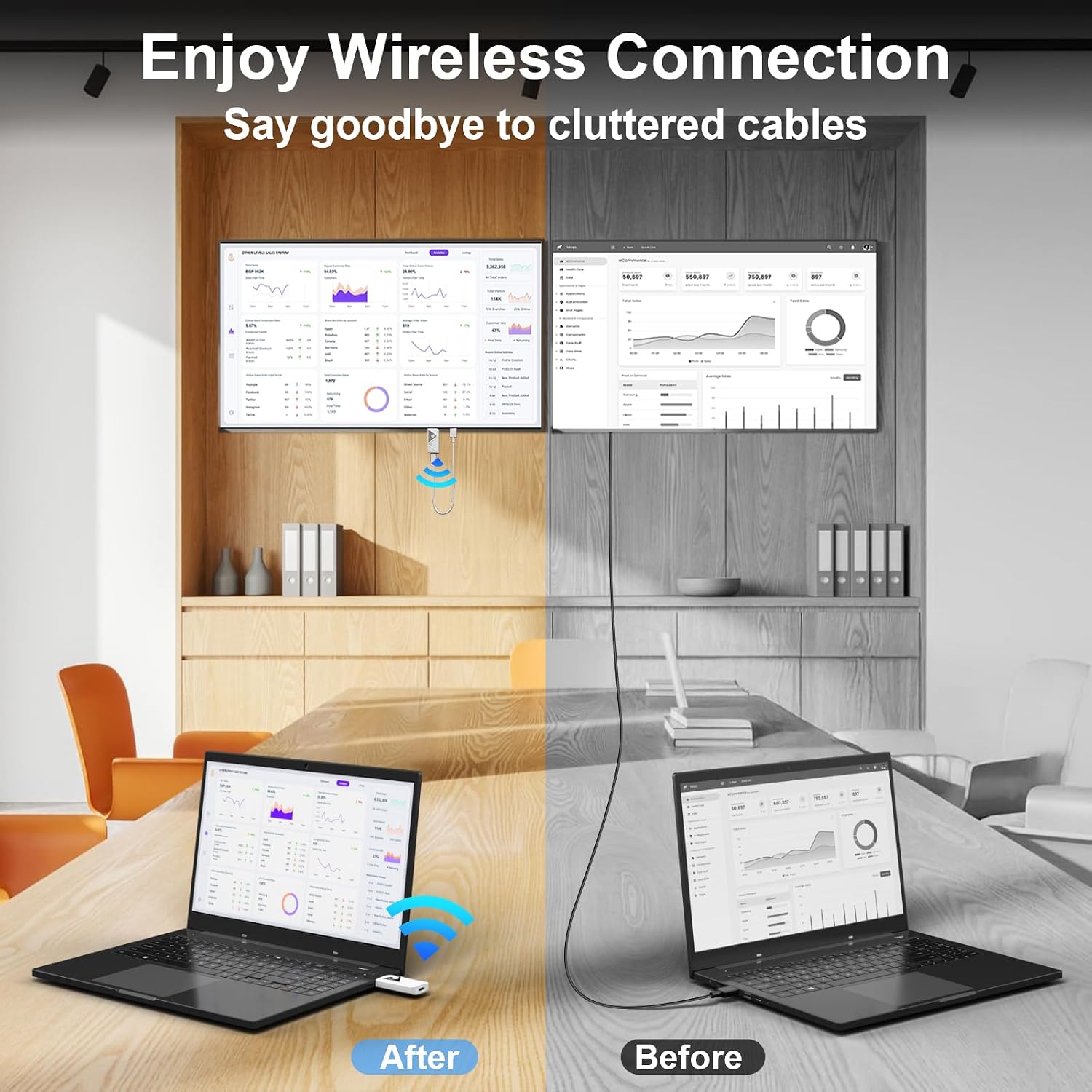 Thumbnail 6 de Wireless HDMI Transmitter and Receiver 30m