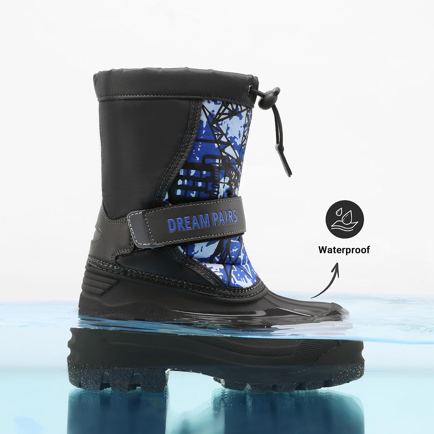 Detalle 2 de DREAM PAIRS Kids’ Snow Boots with Faux Fur Lining