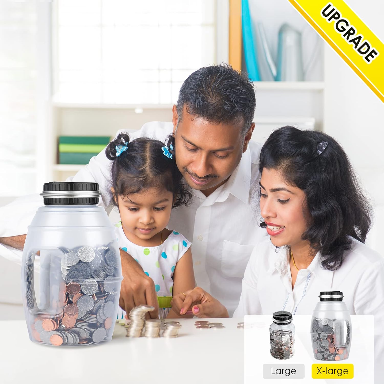 Detalle de Vcertcpl Digital Coin Bank, 2.8L Capacity