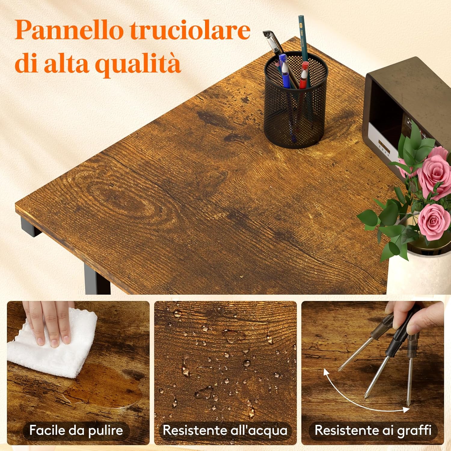 Thumbnail 6 de Lifewit Carrello per Stampante 4 Livelli con Ruote e Ripiano Regolabile – 53x40x112 cm