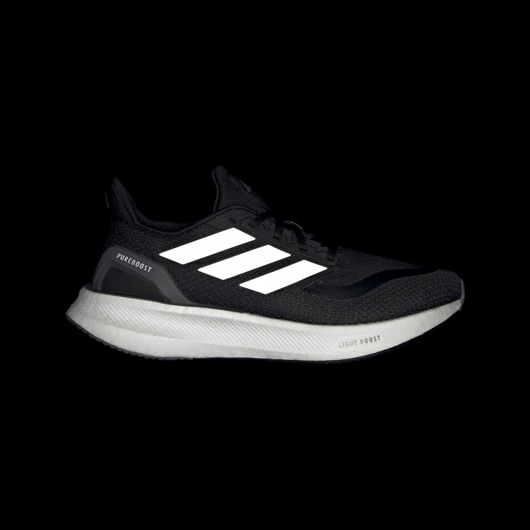 Detalle 2 de Adidas Pureboost 5 Running en negro – zapatilla para entrenamientos diarios