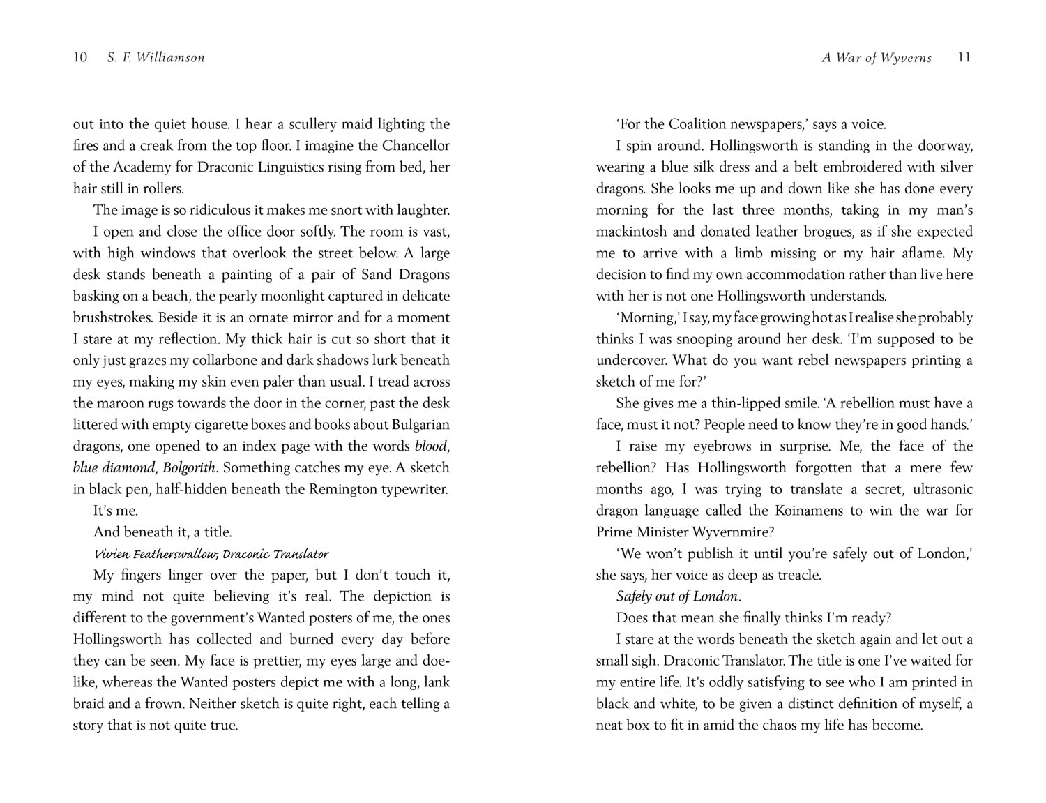 Thumbnail 4 de A WAR OF WYVERNS – boek 2, 416 pagina’s, uitgegeven door Harper Fire