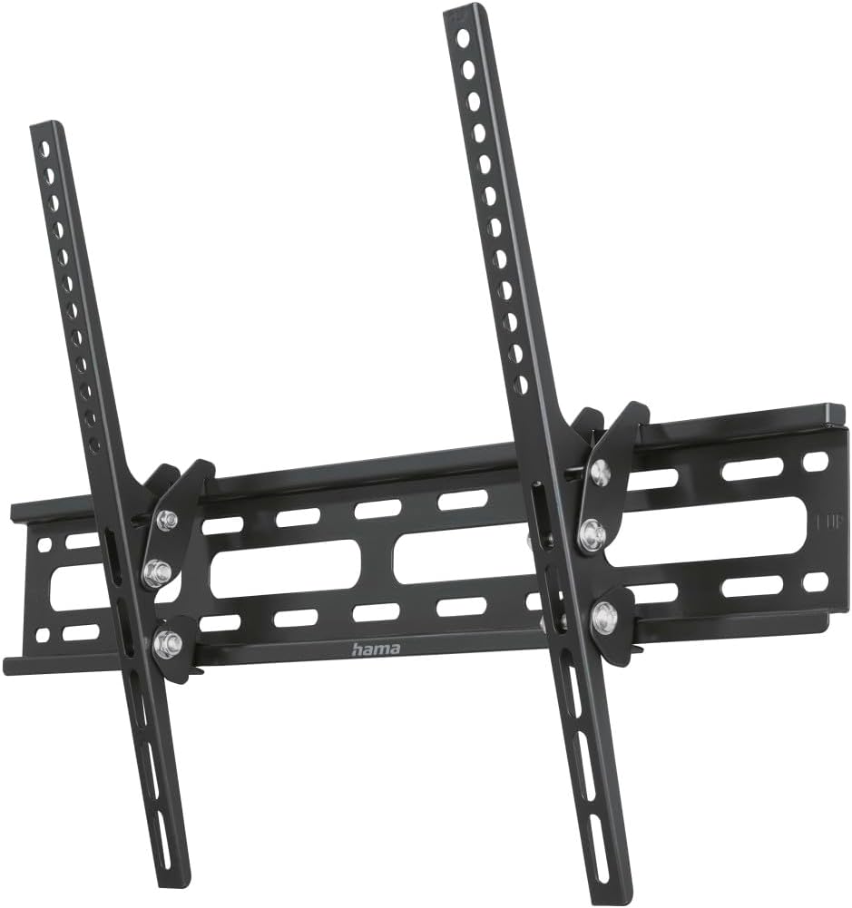 Detalle de Hama TV Wandhalterung neigbar für 32–75 Zoll (VESA 50×50 bis 600×400, bis 40 kg) schwarz
