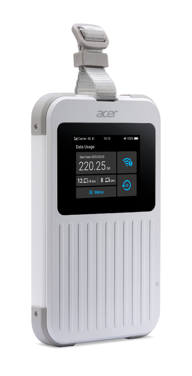 Detalle de Acer Móvil Hotspot Wi‑Fi 5G | Acer Connect M6E: conectividad ultrarrápida para viajes