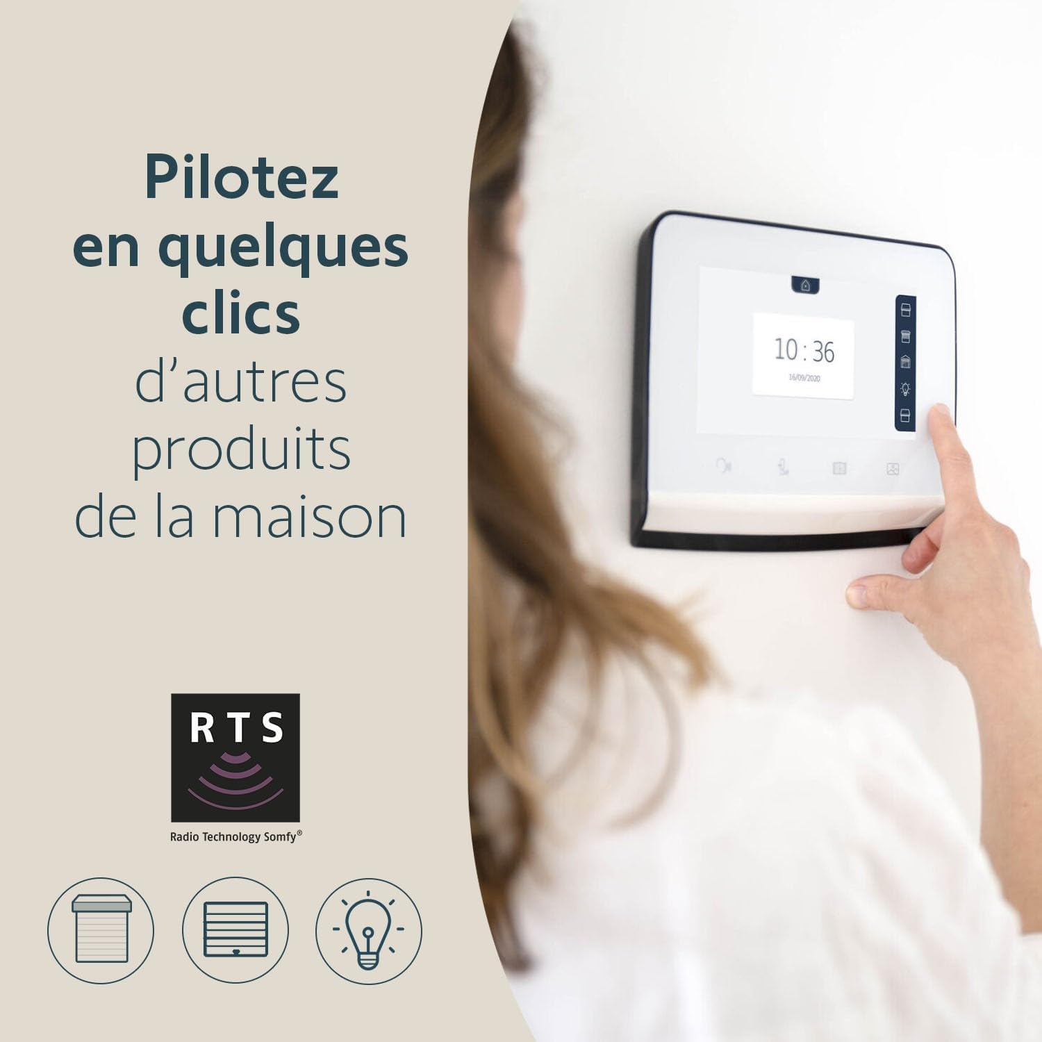 Thumbnail 3 de Somfy 1871229 – Visiophone V350 Connect