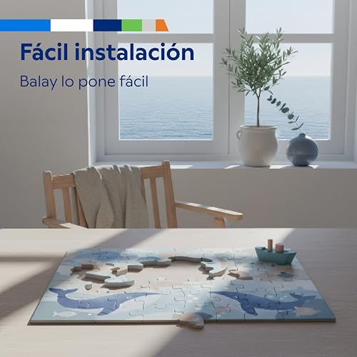 Detalle de Balay 3ETX464BB – Placa de gas de 4 fuegos con Autoencendido y GasStop