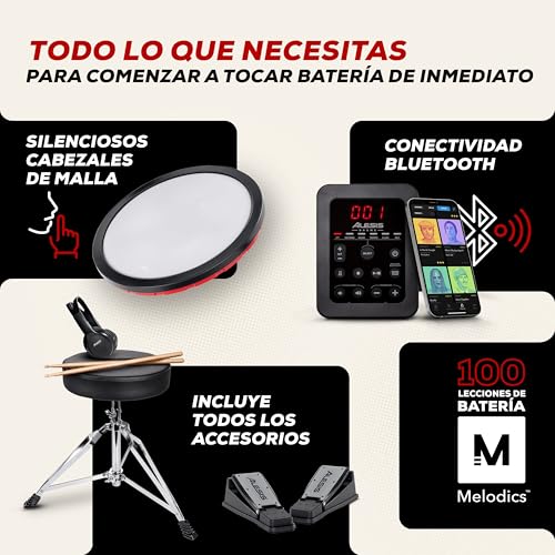Detalle de Alesis Turbo Max: batería electrónica todo en uno para empezar a tocar sin ruido